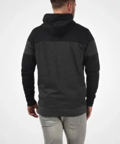 Solid SDBEKIR - Sweat à Capuche - Black -Promos Solid Magasin cdb70de175564639a7f16ffcda300ea4
