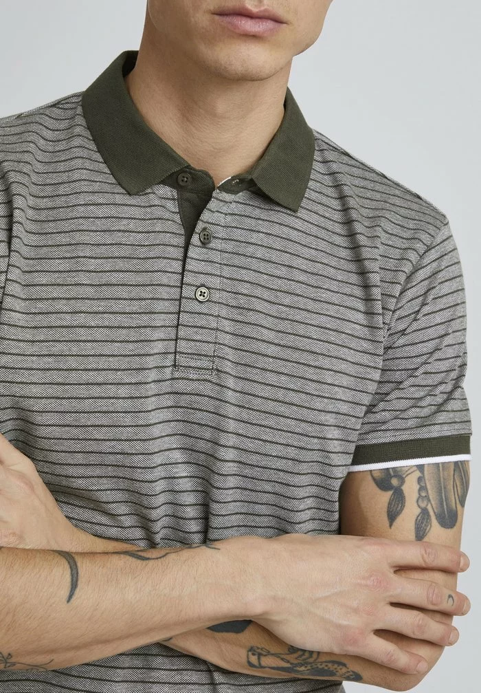 Solid PANTELIS - Polo - Climbing Ivy Melange 4 Solid PANTELIS - Polo - Climbing Ivy Melange â Image 4