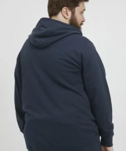 Solid SDTAMBO BT - Sweat à Capuche Zippé - Blue -Promos Solid Magasin ceb543ed6993470c8482130b34a6b68f