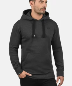 Solid SDBENO - Sweat à Capuche - Dark Grey