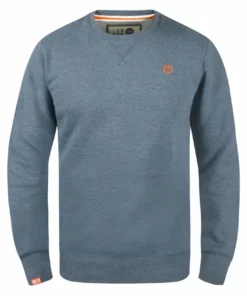 Solid SDBENN - Sweatshirt - Grey/blue -Promos Solid Magasin d0ee93b30db04482ac10c264b3bb0fd5