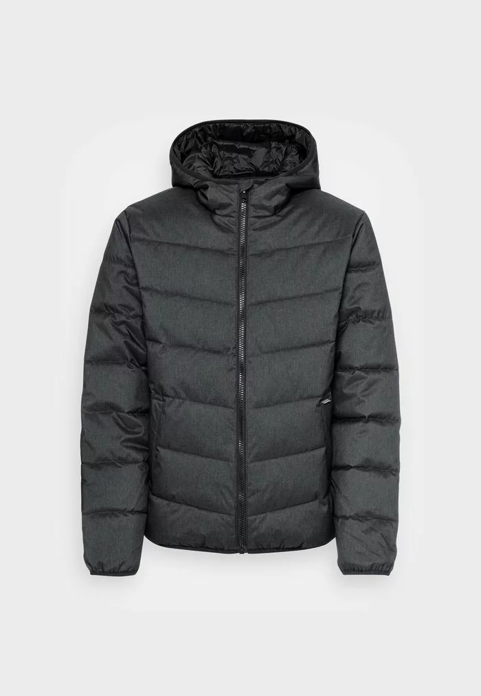 Solid TITAN - Veste D'hiver - Dark Grey Melange 4 Solid TITAN - Veste D'hiver - Dark Grey Melange – Image 4