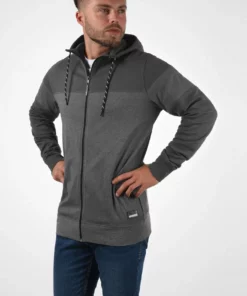 Solid SDBARIS - Sweat à Capuche Zippé - Forged Iron