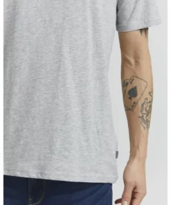 Solid ARCHIE - T-shirt Imprimé - Light Grey Melange -Promos Solid Magasin d370ffbef81b4e9e87d55c349101d539