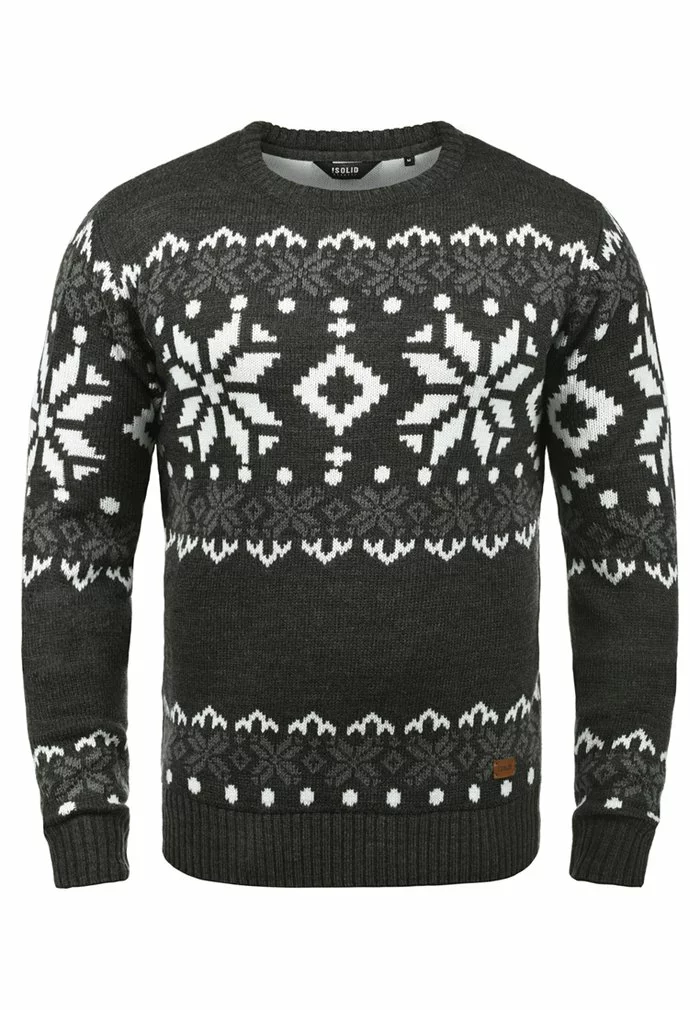 Solid SDNORWIG - Pullover - Dark Grey 4 Solid SDNORWIG - Pullover - Dark Grey – Image 4