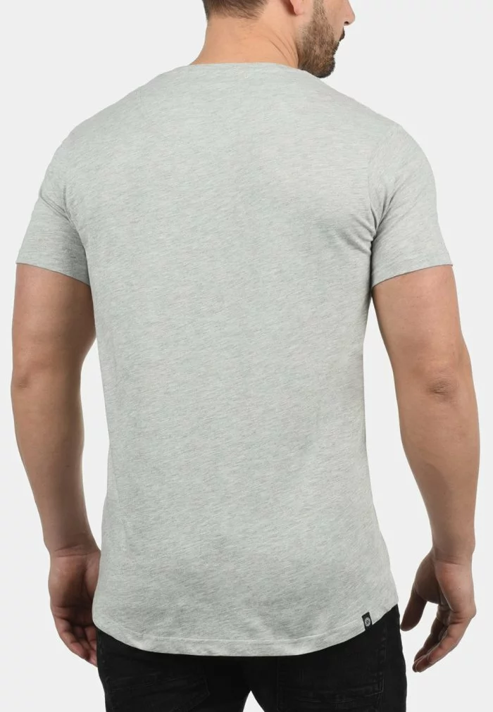 Solid SDCALVIN - T-shirt Imprimé - Light Grey 2 Solid SDCALVIN - T-shirt Imprimé - Light Grey â Image 2