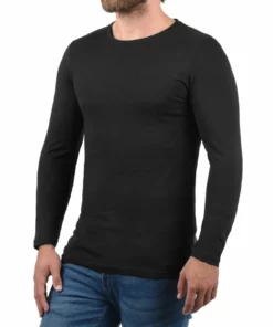 Solid SDBASAL - T-shirt à Manches Longues - Black