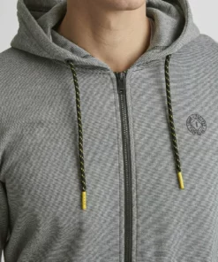 Solid SDRAFKO - Sweat à Capuche Zippé - Deep Forest Melange -Promos Solid Magasin d43b03b2f5584f38b0b248714cb6f423