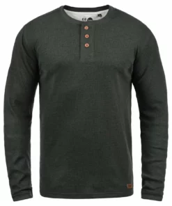 Solid SDTOKATO - T-shirt à Manches Longues - Dark Grey Melange -Promos Solid Magasin d4d9da0f1895489780a80b4e1cd78081