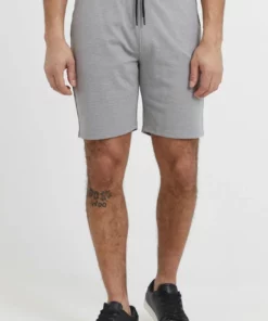 Solid SDSTEVEN - Short - Light Grey Melange