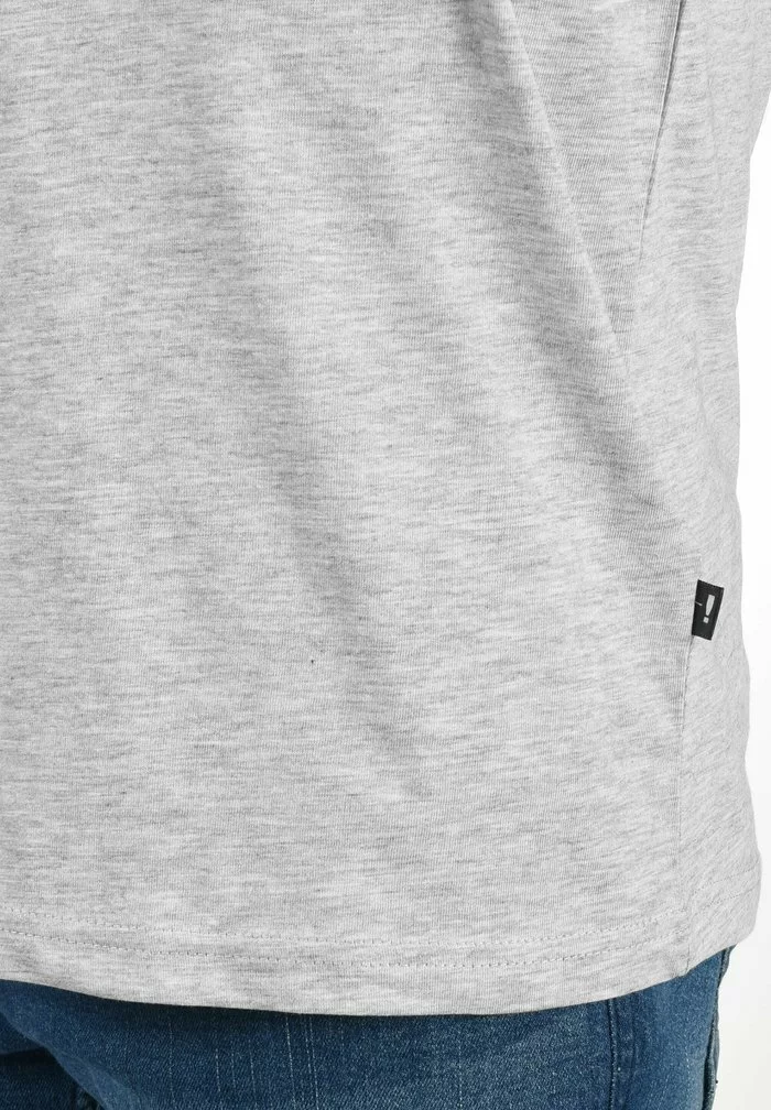 Solid SDCIMO - T-shirt Imprimé - Light Grey Melange 7 Solid SDCIMO - T-shirt Imprimé - Light Grey Melange – Image 7