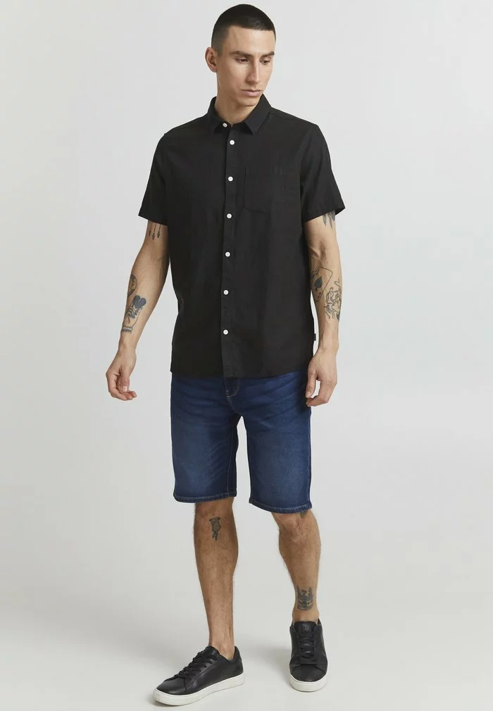 Solid SDALLAN - Chemise - True Black 2 Solid SDALLAN - Chemise - True Black – Image 2