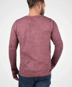 Solid SDCORNELIO - T-shirt à Manches Longues - Wine Red -Promos Solid Magasin d7e80e0a147e477095f858415af9df97