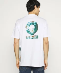 Solid PHILIP - T-shirt Imprimé - White