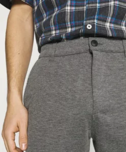 Solid SDDAVE BARRO - Pantalon Classique - Dar Grey Melange -Promos Solid Magasin d89653737d9c4cb5a570d9dc1c428807