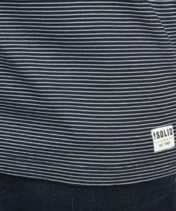 Solid SDALPHIOS - T-shirt à Manches Longues - Insignia Blue Melange -Promos Solid Magasin d89cd7b279d442f49cfedbe519302e59