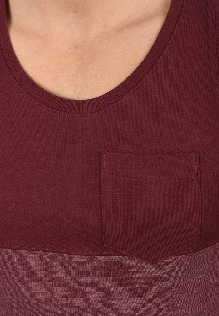 Solid MINHO - Débardeur - Wine Red 4 Solid MINHO - Débardeur - Wine Red – Image 4