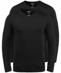 Solid SDBASIL - T-shirt à Manches Longues - Black -Promos Solid Magasin d9d002ed38aa4a3f9c65424761768757