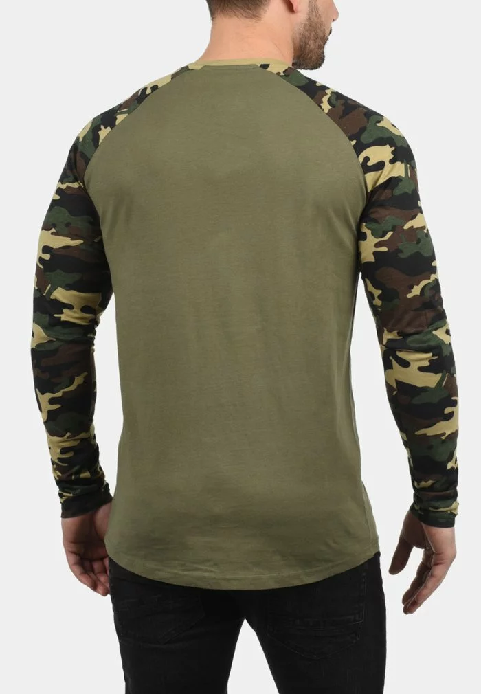 Solid SDCAJUS - T-shirt à Manches Longues - Dusty Olive 2 Solid SDCAJUS - T-shirt à Manches Longues - Dusty Olive – Image 2