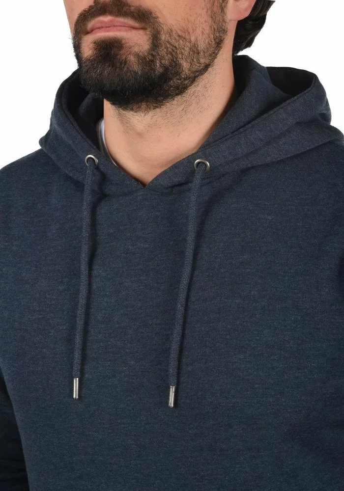 Solid SDBERT - Sweat à Capuche - Blue Melange 6 Solid SDBERT - Sweat à Capuche - Blue Melange – Image 6