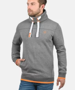 Solid SDBENJAMIN - Sweatshirt - Grey Melange