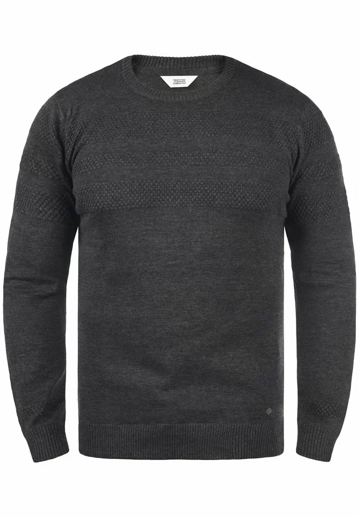 Solid SDBARIMA - Pullover - Medium Grey Melange 5 Solid SDBARIMA - Pullover - Medium Grey Melange – Image 5
