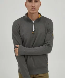 Solid SDKARAN - Pullover - Gray Melange