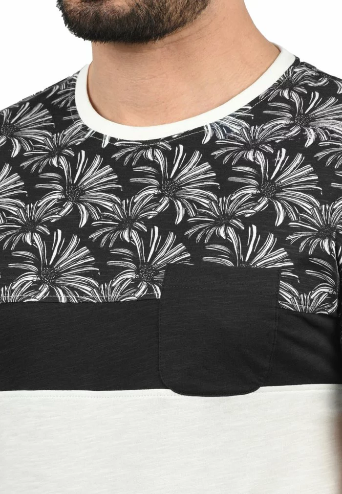 Solid SDFLORIAN - T-shirt Imprimé - Black 3 Solid SDFLORIAN - T-shirt Imprimé - Black – Image 3