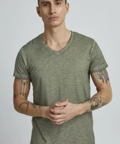 Solid CONLEY - T-shirt Imprimé - Climbing Ivy