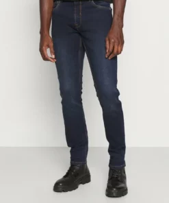 Solid SDTULIO JOY HYBRID 21105840 - Jean Droit - Dark Blue Denim