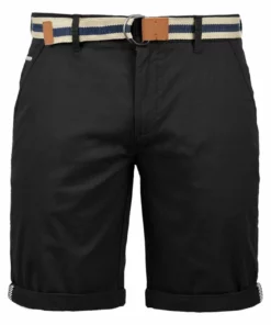 Solid SDMONTY - Short - Black -Promos Solid Magasin dd67d345630643a1a6c4cd6fe2a20379