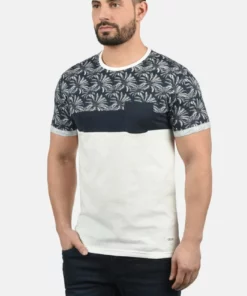 Solid SDFLORIAN - T-shirt Imprimé - Dark Blue