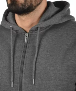 Solid SDBERTIZIP - Sweat à Capuche Zippé - Grey Melange -Promos Solid Magasin de88e7ac2daf4d3a8604ffe7d5a713e1