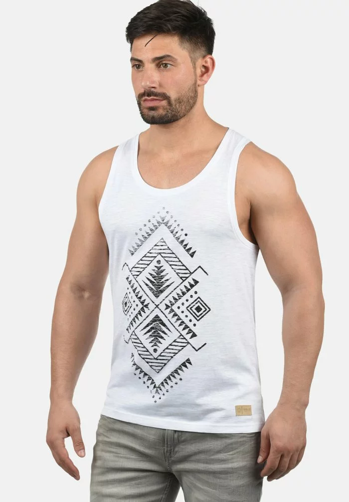 Solid SDISAAK - Débardeur - White 1 Solid SDISAAK - Débardeur - White