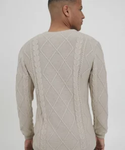 Solid SDTERENCE 21105730 - Pullover - Oatmeal -Promos Solid Magasin dfb46ad390744112865bbdd92295cce3