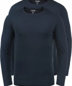 Solid SDBASAL - T-shirt à Manches Longues - Blue 7 Solid SDBASAL - T-shirt à Manches Longues - Blue -Promos Solid Magasin dff87f66197f456c954b408a4beb1683