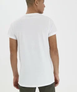 Solid SDLONGO - T-shirt Basique - White -Promos Solid Magasin e06b2a927ac74cd7a37ff9310567c9fe