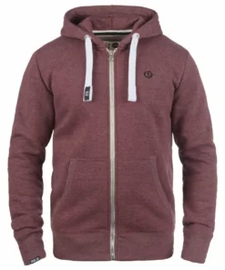 Solid SDBENNZIP - Sweat à Capuche Zippé - Wine Red 7 Solid SDBENNZIP - Sweat à Capuche Zippé - Wine Red -Promos Solid Magasin e1aaa88d5b9a4a0da4b12def87d8c62c