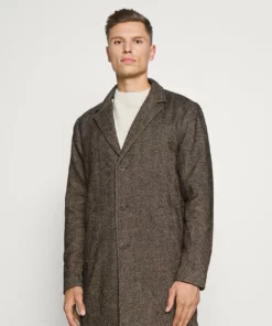 Solid SDTAVE HERRINGBONE COAT 21105919 - Manteau Classique - Black