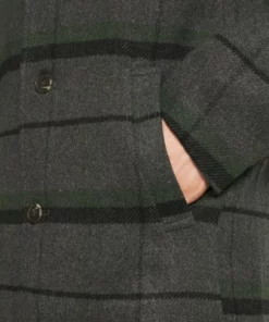 Solid SDTAVE CHECK COAT 21105920 - Manteau Classique - Black -Promos Solid Magasin e22ee051c272407a9a15a01a75e81915