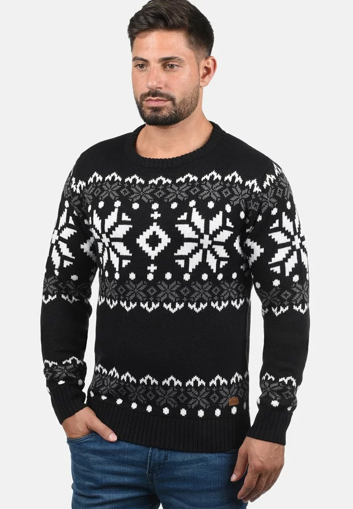 Solid SDNORWIG - Pullover - Black 1 Solid SDNORWIG - Pullover - Black