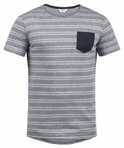 Solid SDFIDEL - T-shirt Imprimé - Mottled Light Blue -Promos Solid Magasin e357c5eca7824cfdbcb7d2720c11e7d1