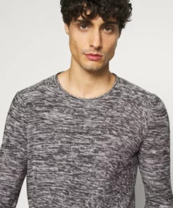 Solid ONECK - Pullover - Black -Promos Solid Magasin e4284436fce940a090ee07cb8ddf4ab9