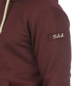 Solid SDTRIPHOOD - Sweat à Capuche - Wine Red -Promos Solid Magasin e451f9809c5147a6898b59d60f7dd14a