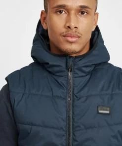 Solid SDATSU - Veste Sans Manches - Insignia Blue -Promos Solid Magasin e4aaa4b5cc0d48068c7c3ce1028bef42