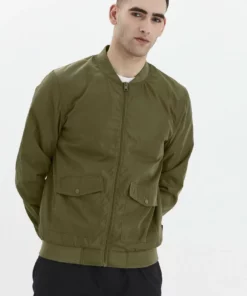 Solid SDARLO - Blouson Bomber - Ivy Green