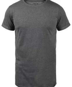 Solid SDLONGO - T-shirt Basique - Grey Melange 8 Solid SDLONGO - T-shirt Basique - Grey Melange -Promos Solid Magasin e5f1268d71eb4c708d40d7fffed7c7d5