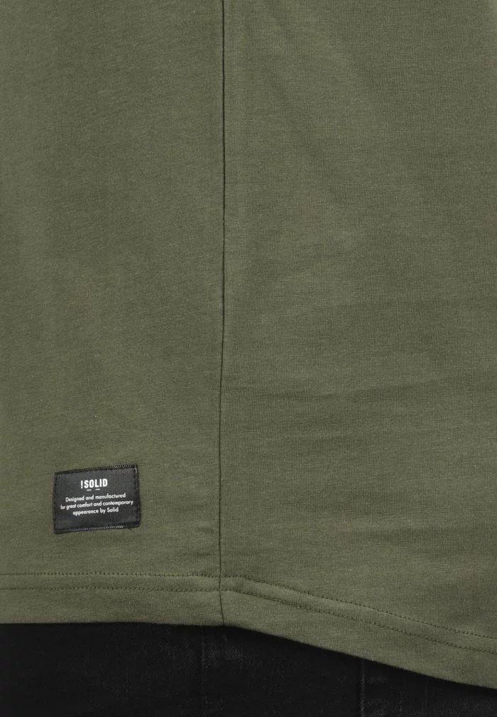 Solid SDCAJUS - T-shirt à Manches Longues - Dusty Olive 4 Solid SDCAJUS - T-shirt à Manches Longues - Dusty Olive – Image 4