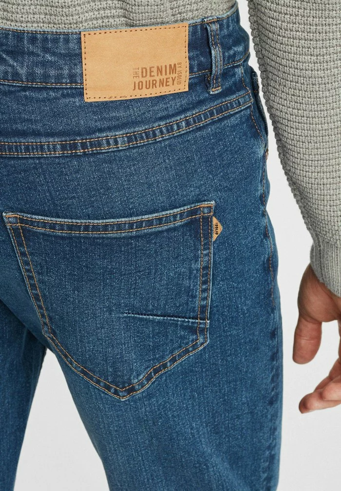 Solid SDPILTO - Jean Droit - Middle Blue Denim 5 Solid SDPILTO - Jean Droit - Middle Blue Denim – Image 5