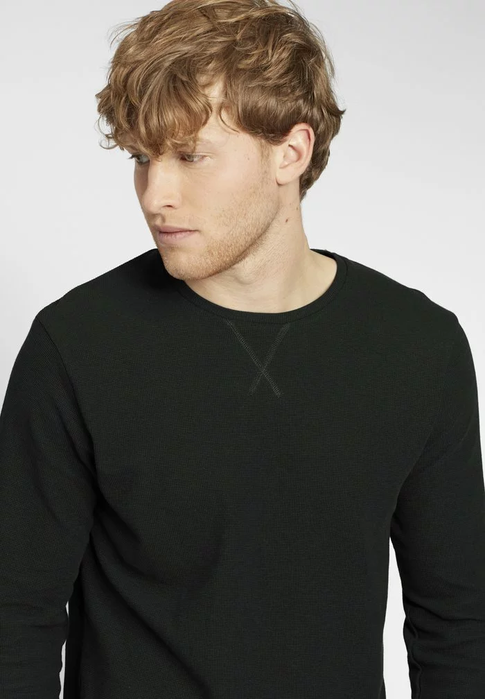 Solid SDUPANO - T-shirt à Manches Longues - Black 4 Solid SDUPANO - T-shirt à Manches Longues - Black – Image 4